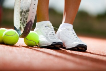 Flying High On Centre Court