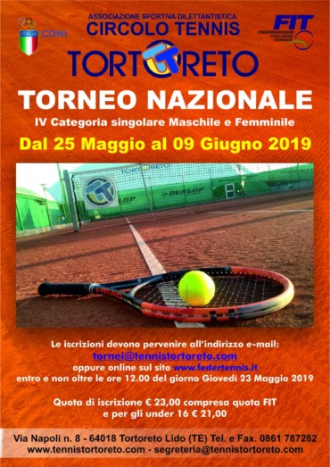 Torneo Nazionale IV categoria Maschile e Femminile